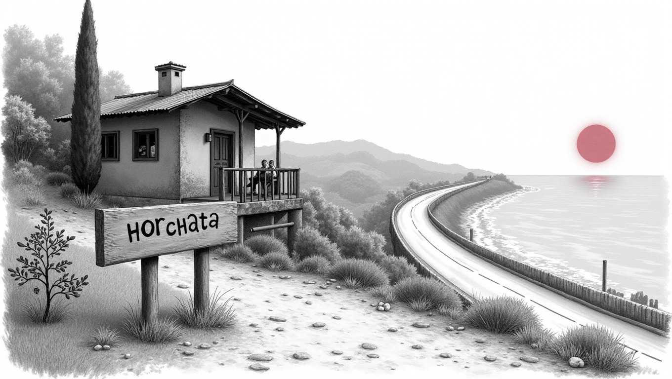 house overlooking highway